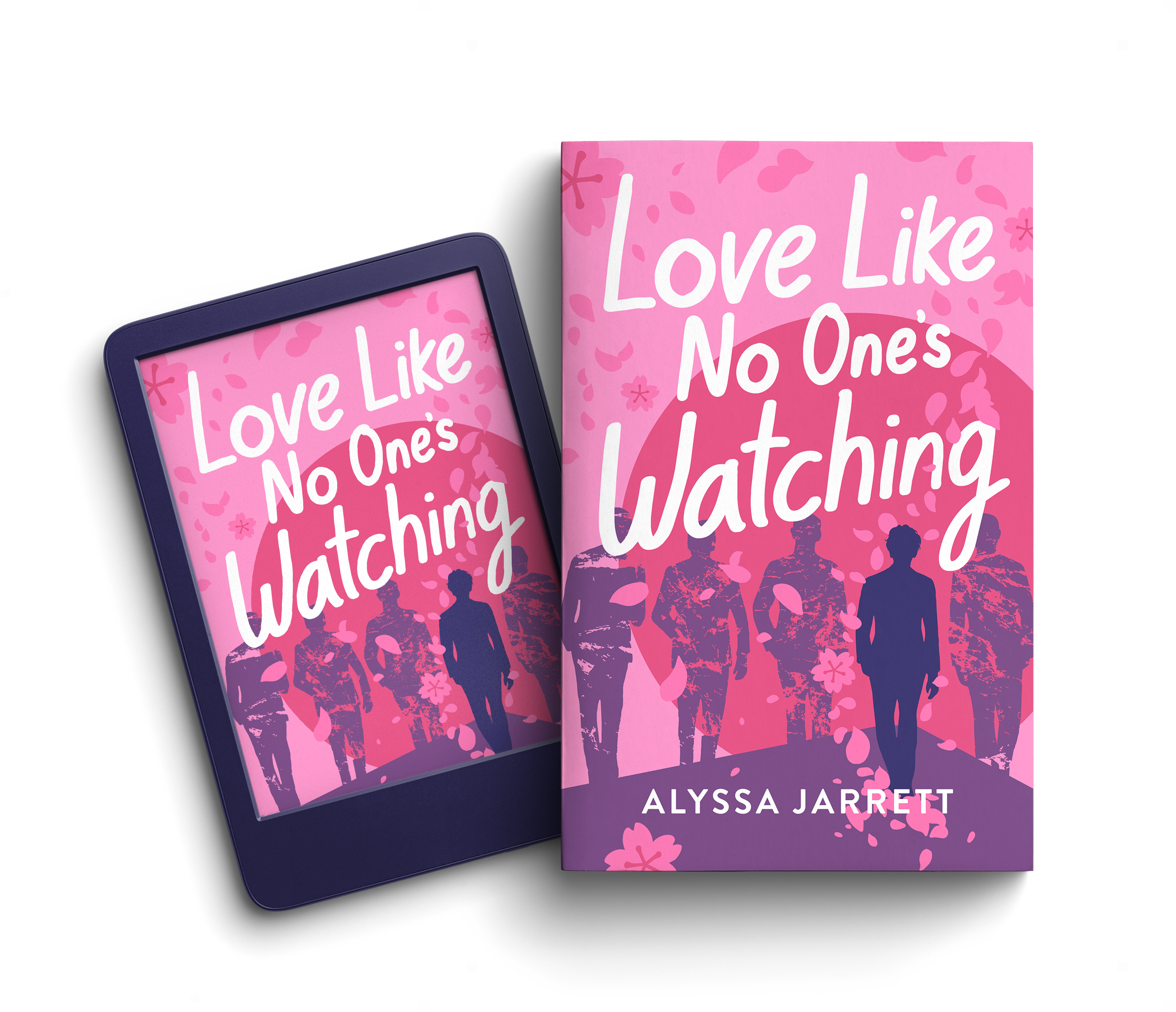 Love Like No One's Watching paperback and ebook mockup