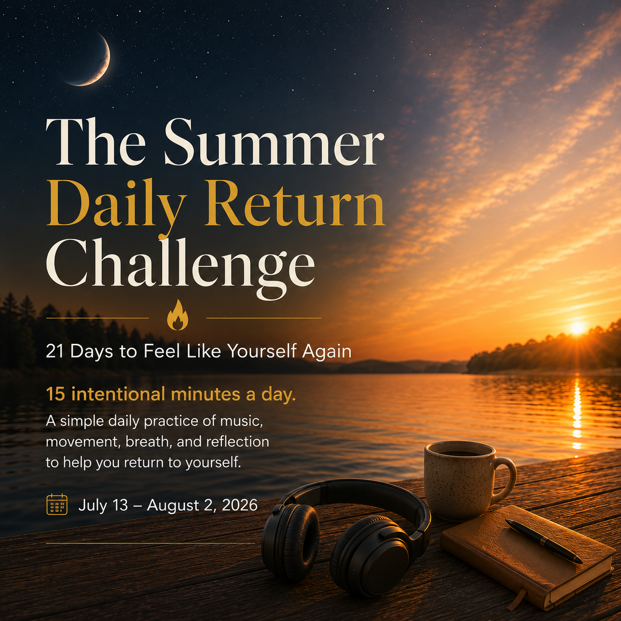 The Summer Daily Return 21 Day Challenge
