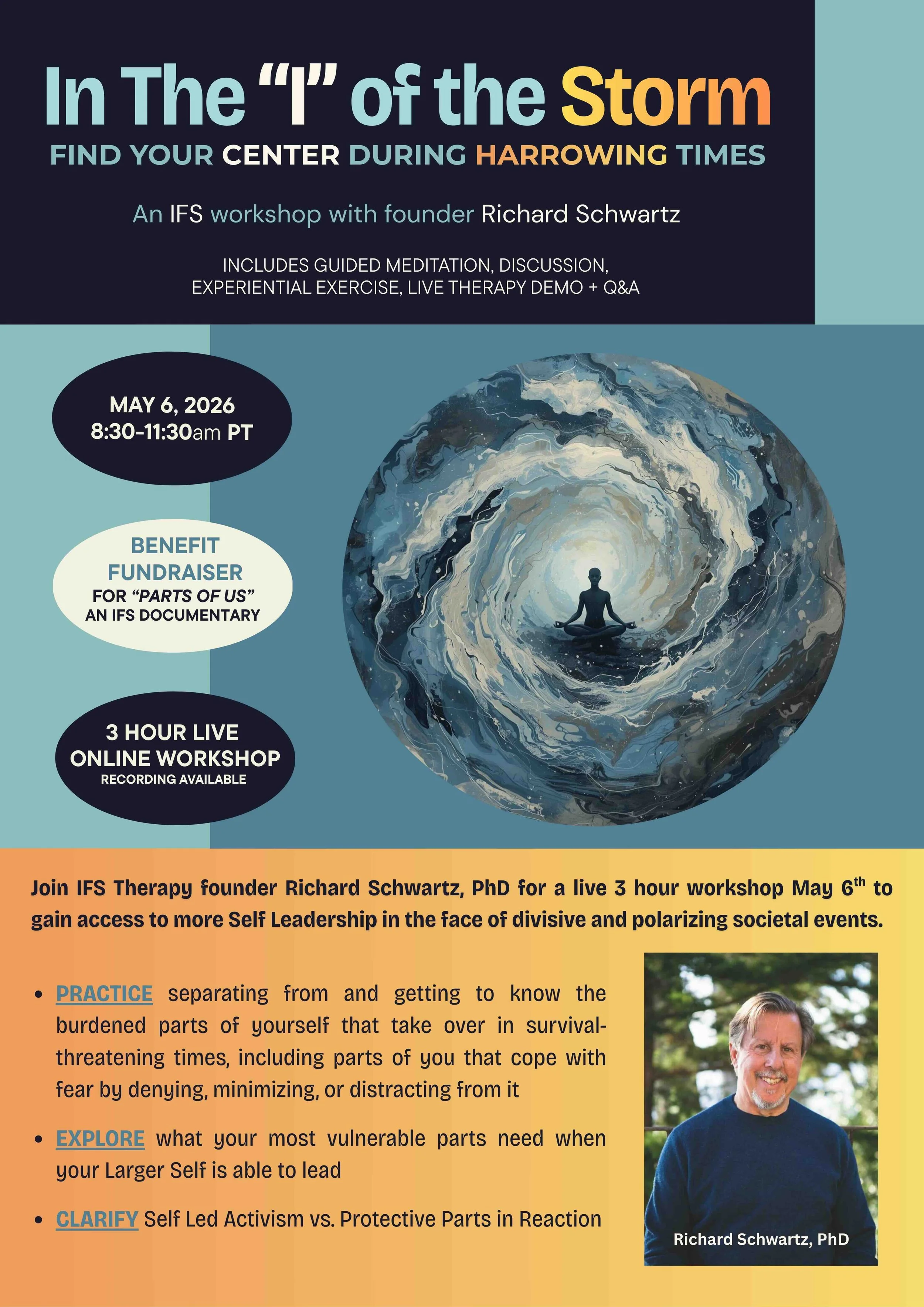 In the "I" of the Storm: Find Your Center In Harrowing Times