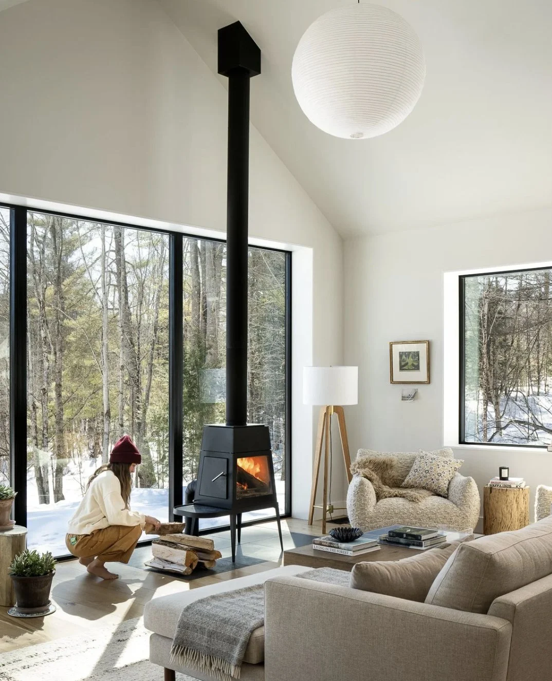 Who is looking forward to cozying up by the wood stove after a day full of skiing, snowboarding, or your favorite winter activity? This Net-Zero ready residence comes complete with all the features and charming comfort you'd want for a winter in Verm