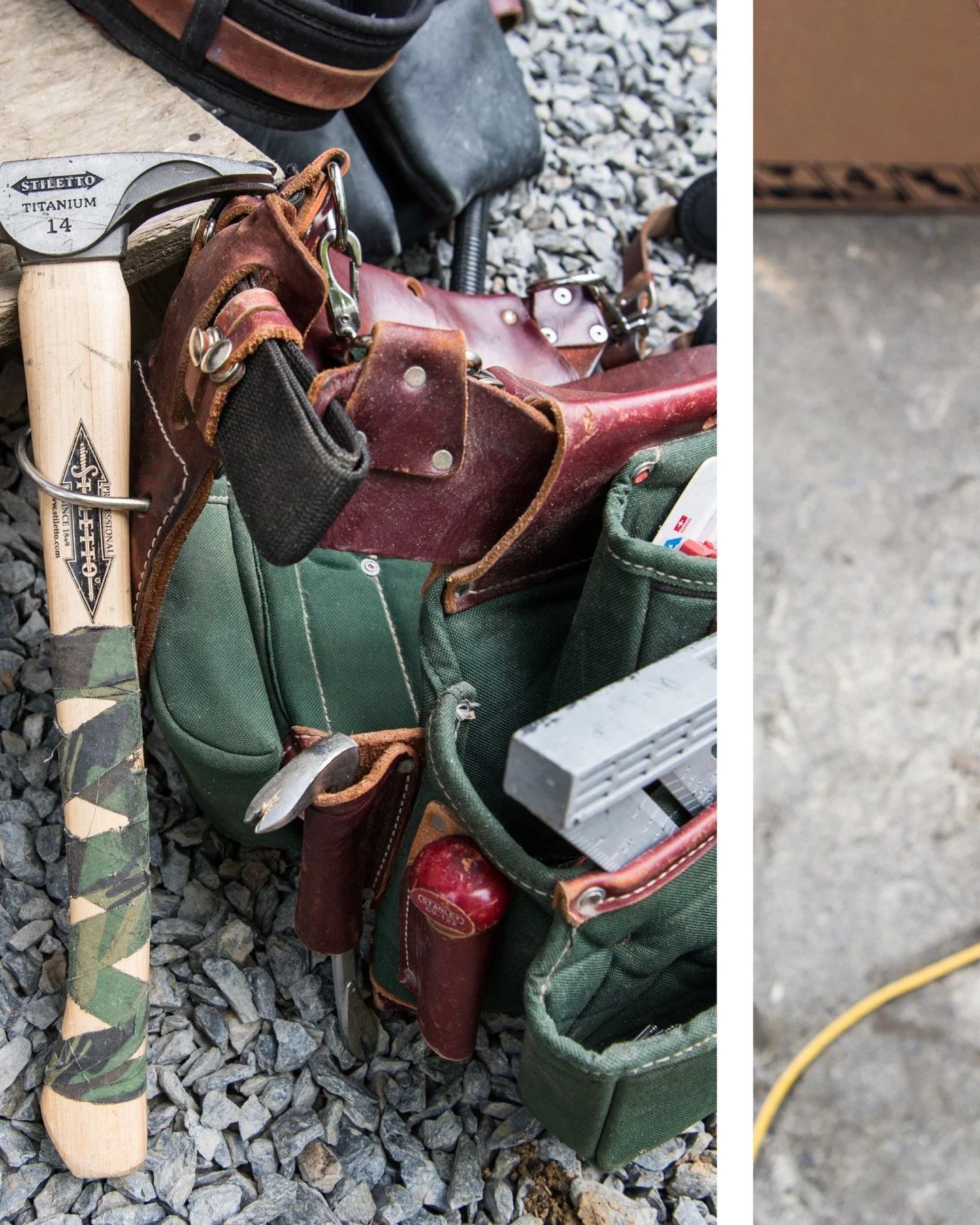 The tools haven't changed much. A saw. A hammer. A level. A tape measure.

What matters is who's holding them.

A steady hand for the cut. A strong hand for the nail. A clear head to make sure everything is right before it's permanent. That combinati