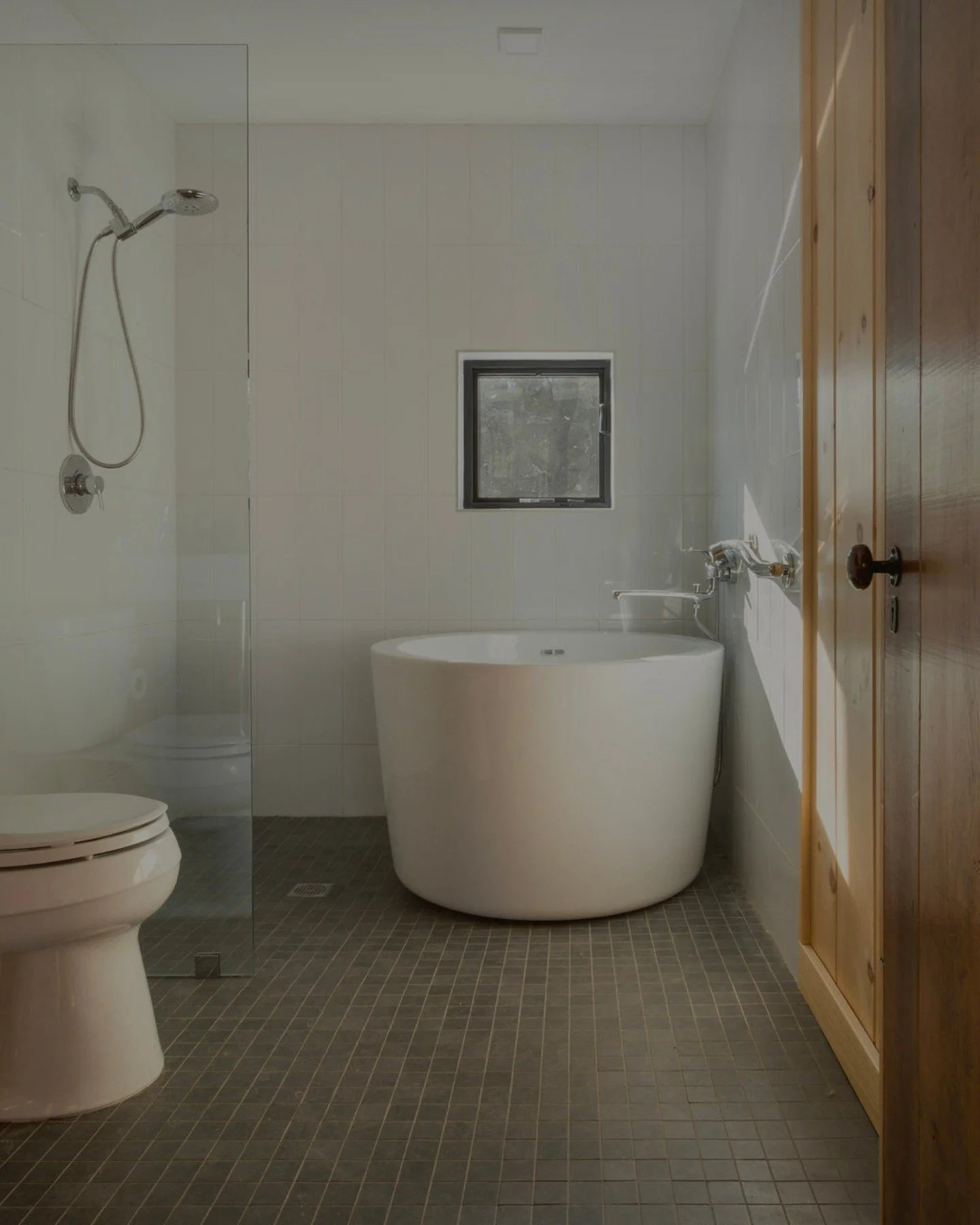 After the kitchen. After the gathering room. There&rsquo;s one more space that tells you everything about how a home was built.

The bathroom.

Not a bathroom you move through quickly &mdash; one you actually want to be in. A deep soaker tub that ear
