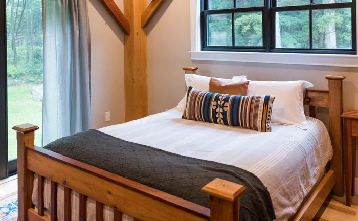 Lorem ipsum reclaimed wood finishes put the final touches on this custom home in Stowe. 