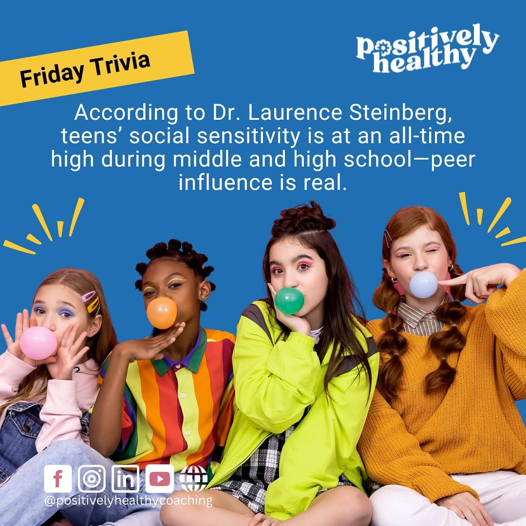 Ever wonder why your teen suddenly seems moody, distant, or reactive, especially around their friends?

It&rsquo;s not just &ldquo;teen attitude.&rdquo;
According to Dr. Laurence Steinberg, teens are more socially sensitive than ever during middle an