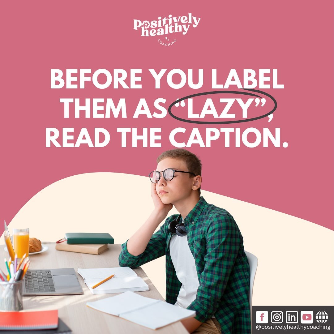 Let&rsquo;s talk about the word &ldquo;lazy.&rdquo;

Your teen doesn&rsquo;t get out of bed until noon.
They leave homework unfinished.
You ask for help and they roll their eyes or ignore you completely.

It&rsquo;s frustrating. It feels personal.
Bu