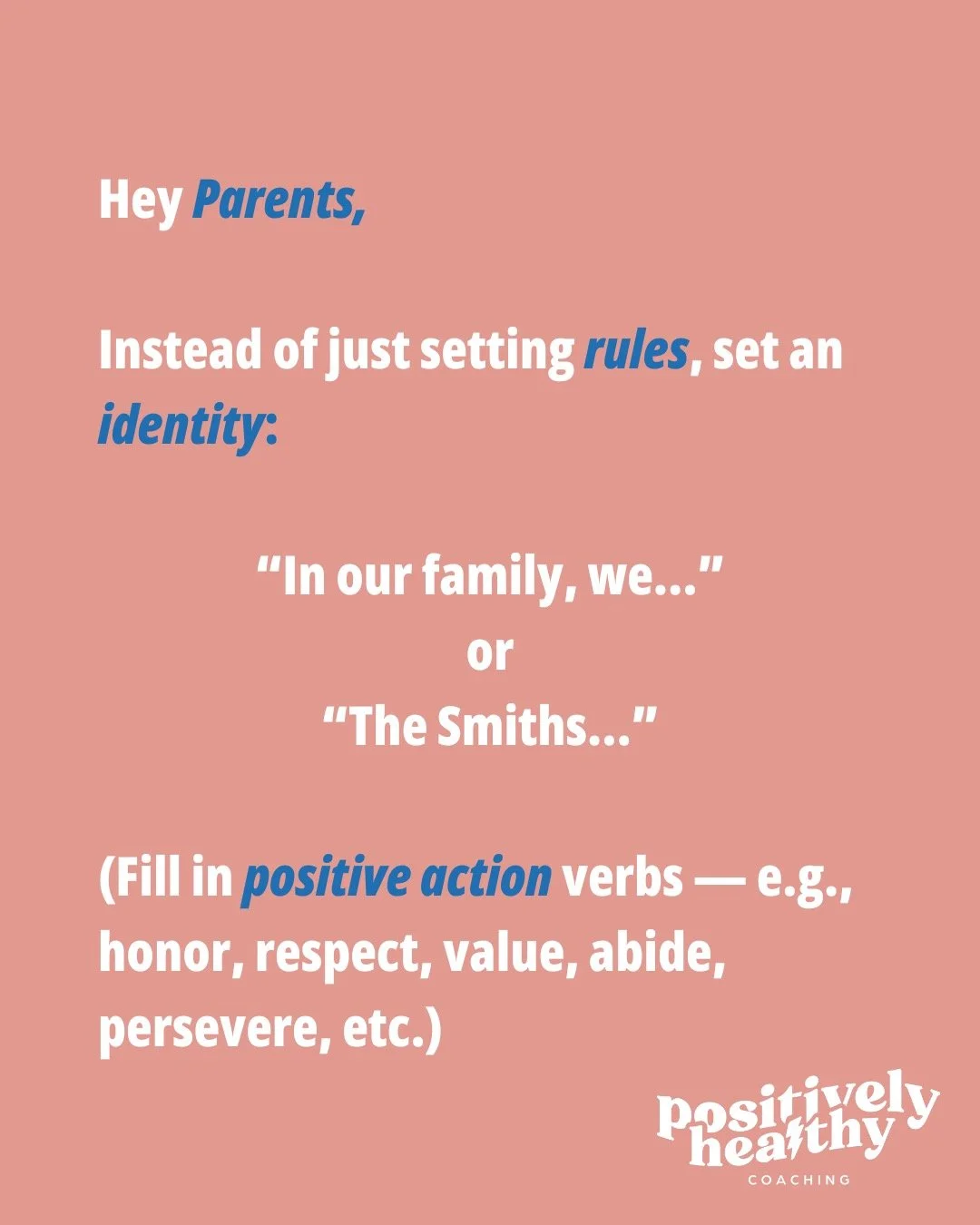 Rules tell kids what to do.
Identity tells them who they are. 💡
Instead of saying &ldquo;We don&rsquo;t lie,&rdquo; try:
💬 &ldquo;In our family, we tell the truth &mdash; even when it&rsquo;s hard.&rdquo;
That one small shift builds belonging, prid