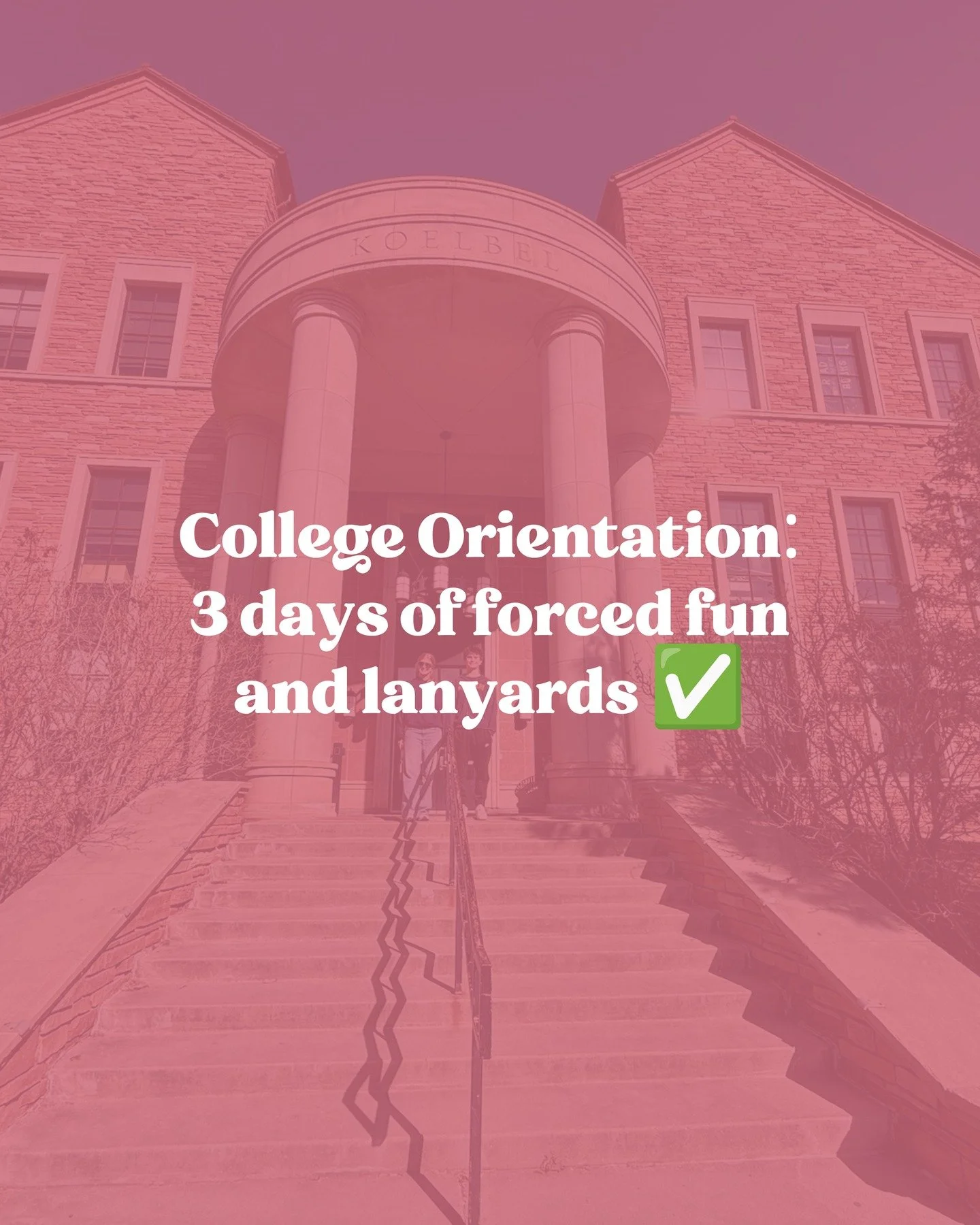 You've taken every college prep course there is.

Where's the one that teaches you what to do at the end of a long day, when your first instinct is to call your mom? 🤔

And hey...that instinct IS a good one. She's your person.

But she's one tool. 
