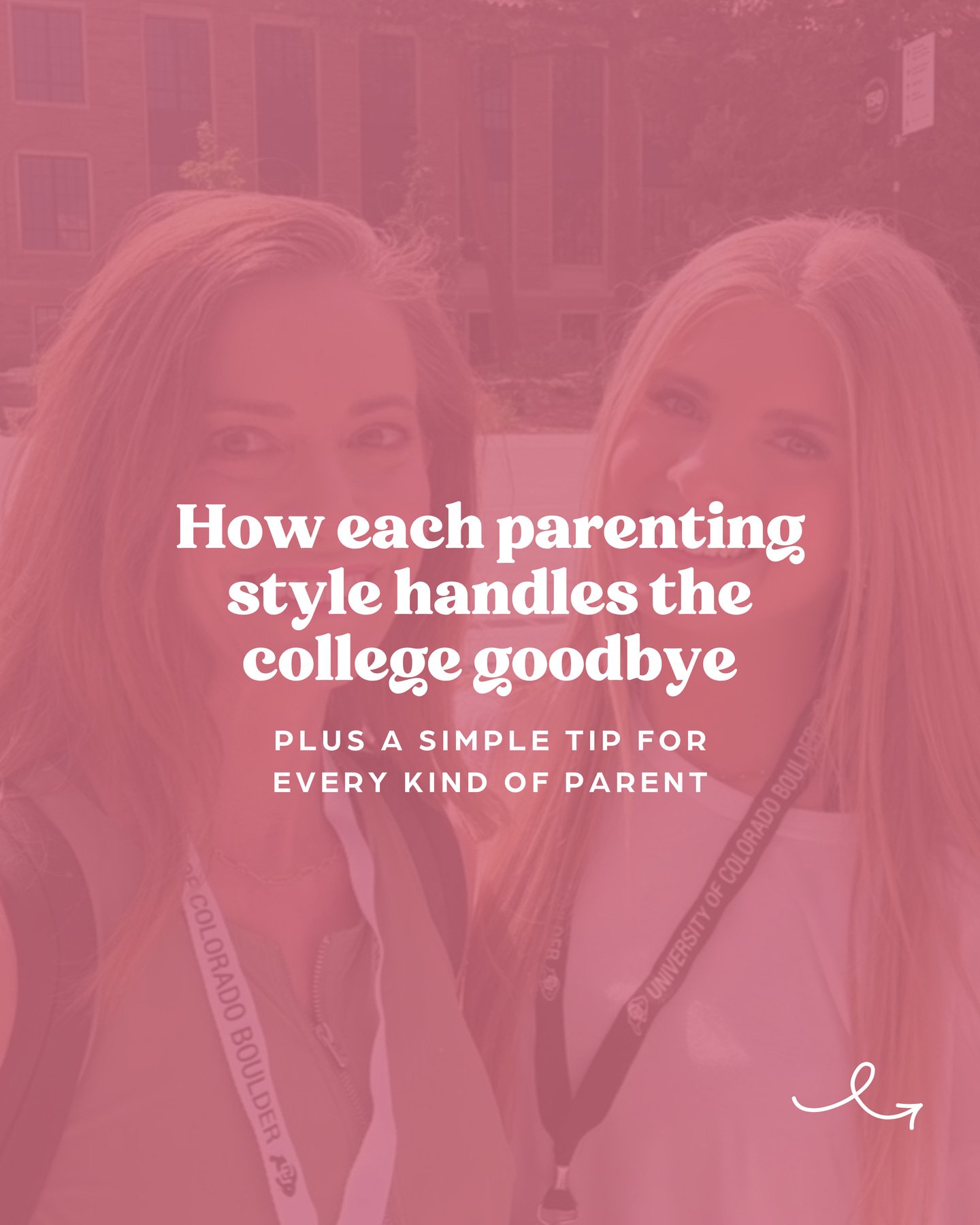 We all handle the college goodbye/ Some of us cry in the car, some of us over-organize the dorm, and some of us cannot stop texting "you good?"

See yourself in any of these? 😅

Which type of parent are you? Let me know in the comments! 👇