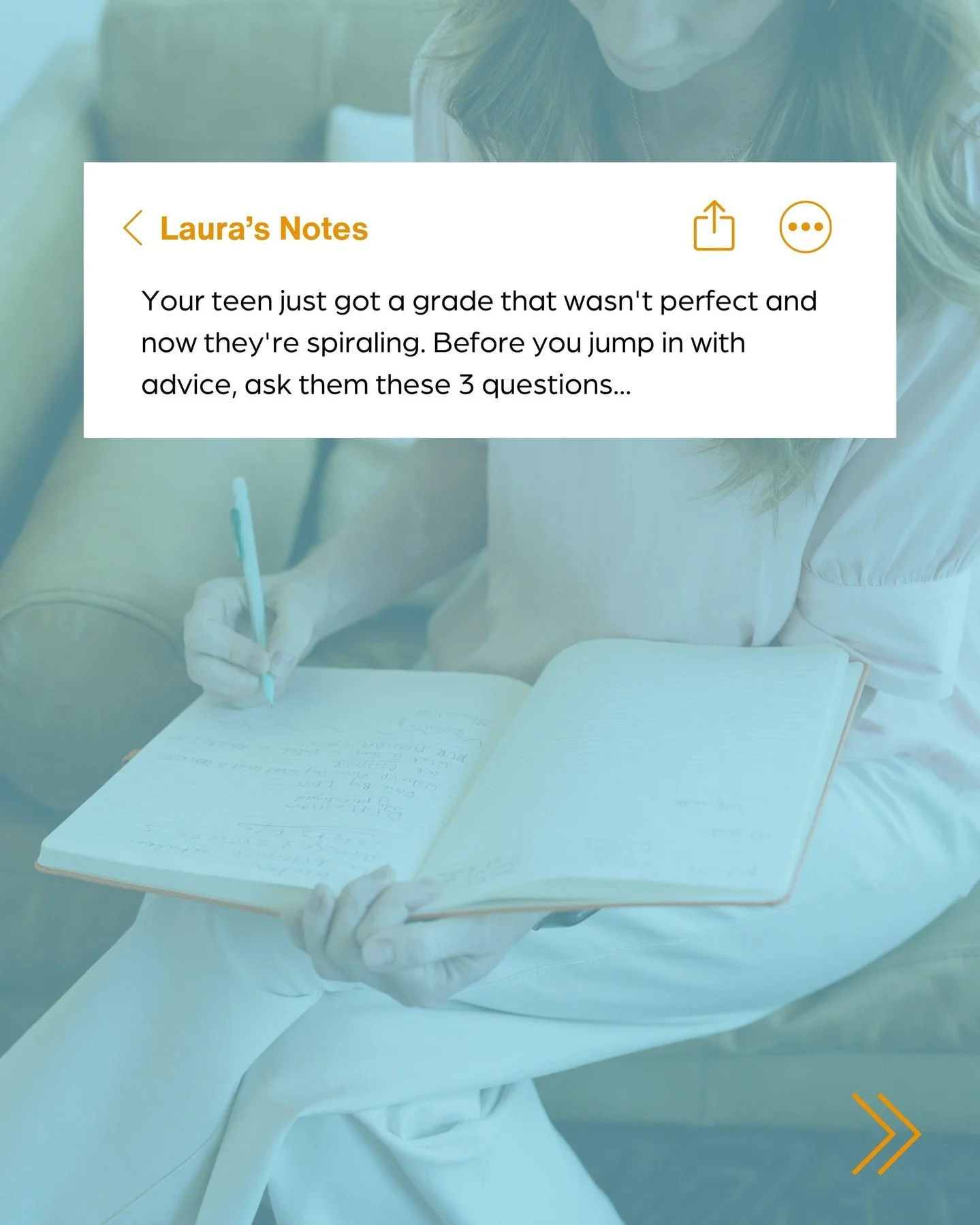 The grade comes in... and suddenly we&rsquo;ve gone from one B on a test to &ldquo;I&rsquo;m never getting into college.&rdquo; 😵&zwj;💫

Sound familiar, moms of over-achieving teens? 

When teens are stressed, their brains can jump pretty quickly t