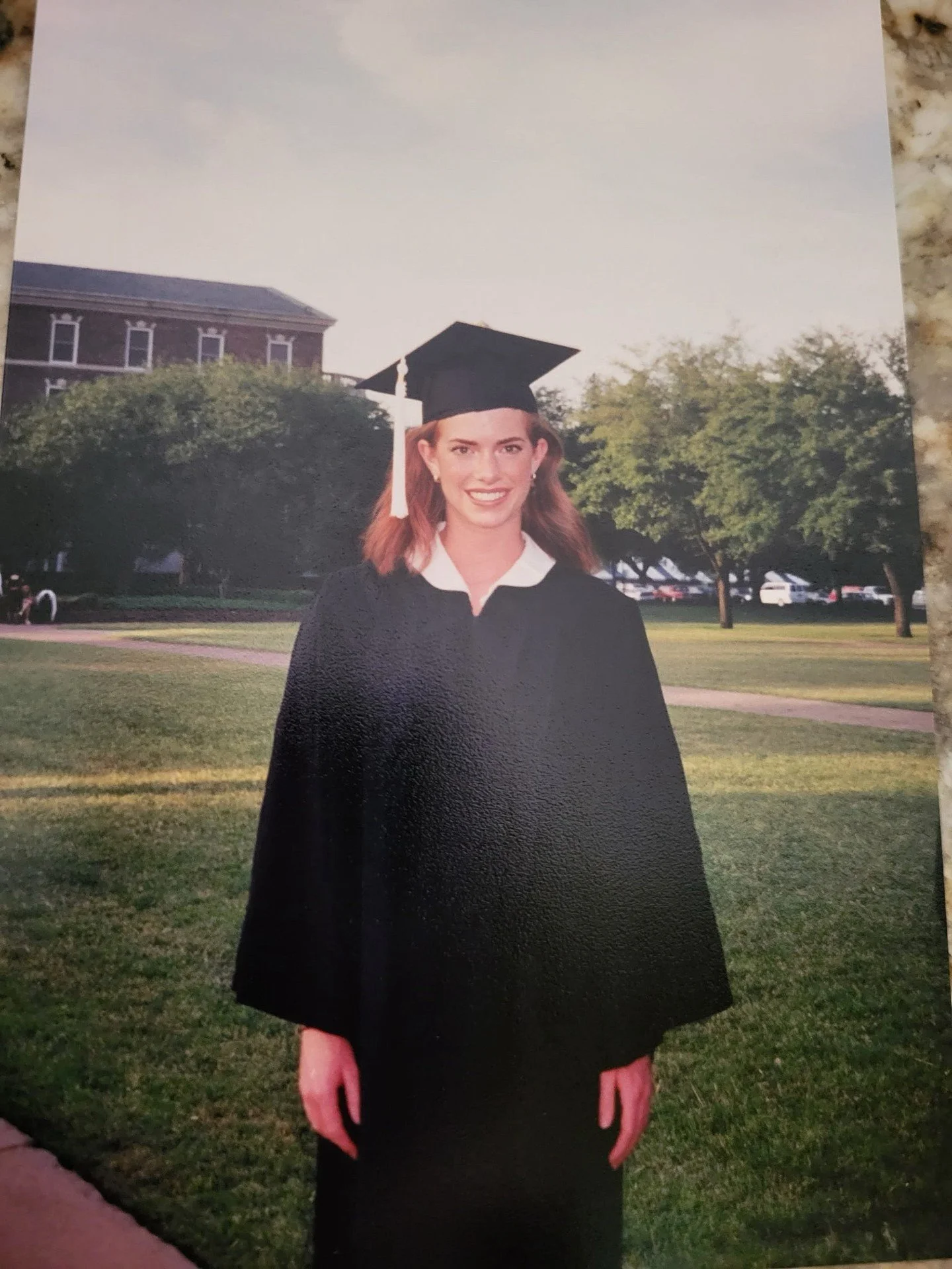 When I look back at this college graduation photo, I think about how much of my younger years I spent trying to do all the "right" things.

In high school, I was a cheerleader and class president. I stayed involved, worked hard and did the 