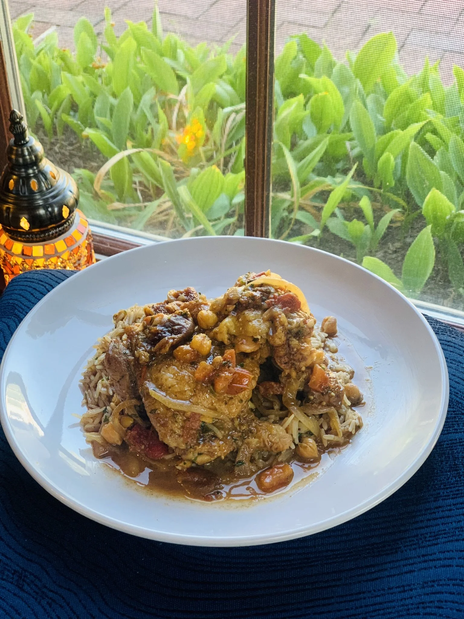 CHICKEN & APRICOT TAJINE