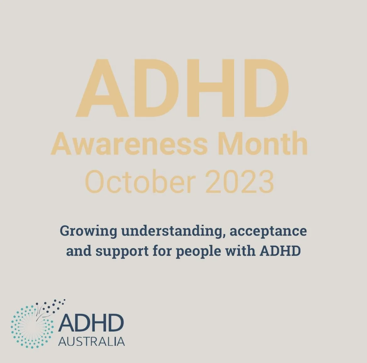 October is ADHD awareness month and while we have seen some greater awareness in the last several years there have been just as much of an increase in misinformation, speculation and assumption about ADHD being &lsquo;just another trend &lsquo; and &