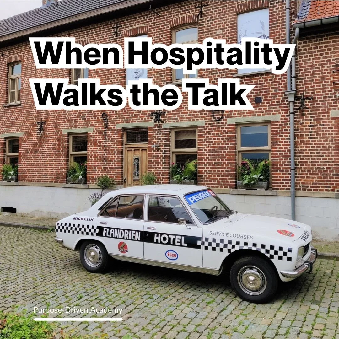 When Hospitality Walks the Talk