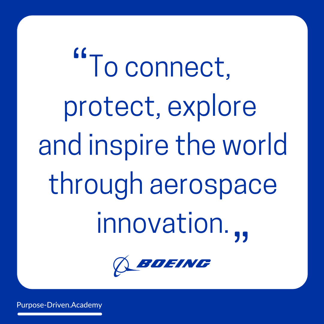 Boeing purpose statement
