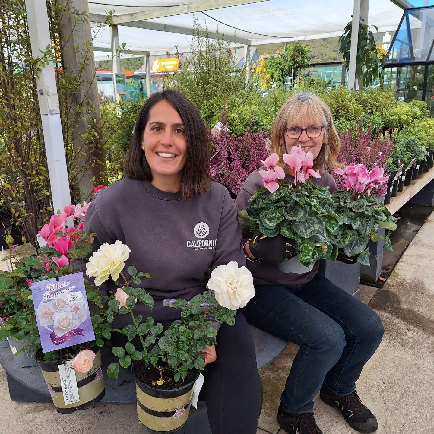 🌷 Surprise your special lady with some beautiful blooms this weekend! How about these White Romance Roses or blushing Cyclamen.

We have a bunch of the last-minute Mother's Day ideas in-store, from Morris &amp; James Pottery, Lothlorian scarves and 