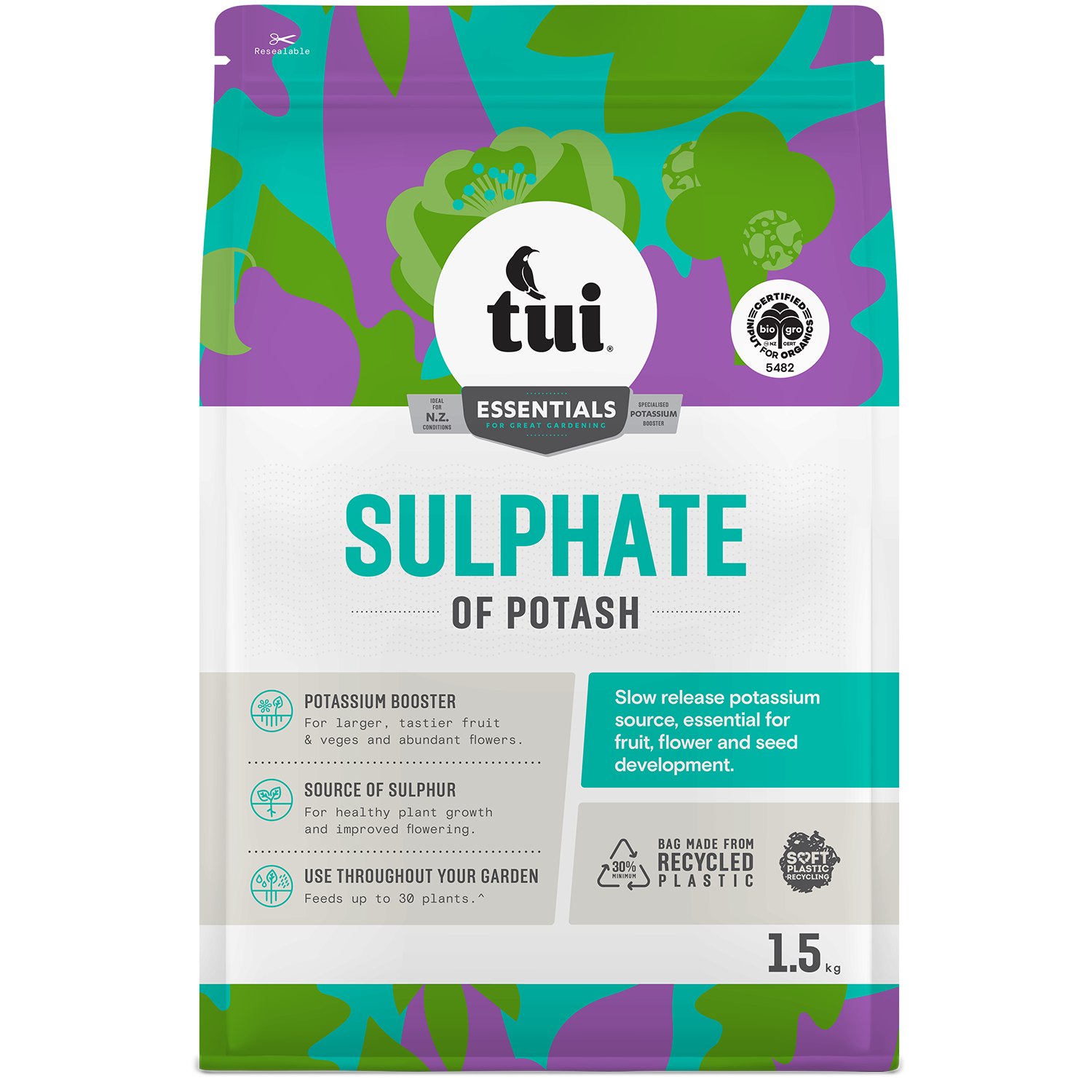 Tui Sulphate of Potash 1.5kg