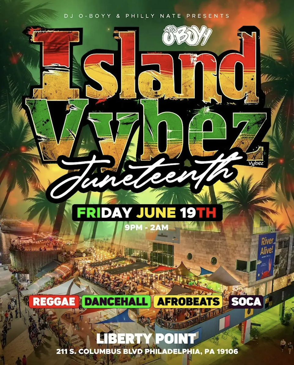 ISLAND VYBEZ: Juneteenth     (9pm—2am)
