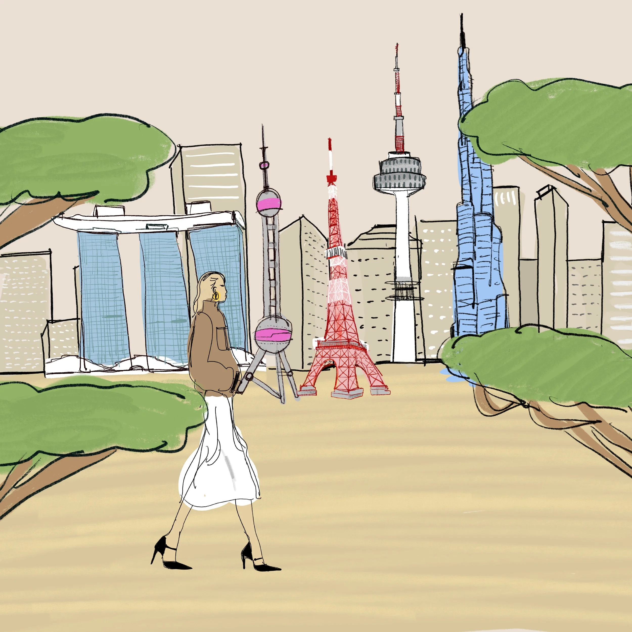 Lifestyle Illustrators -  artists specializing in illustrating daily life - life illustrated - lifestyle artists