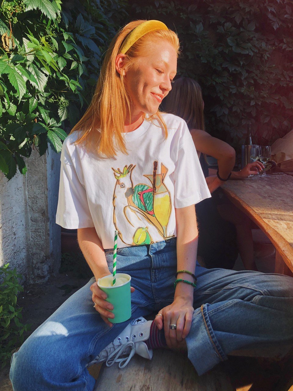 Jess Rose Bird T-shirt Collaboration x Marks and Spencer.
