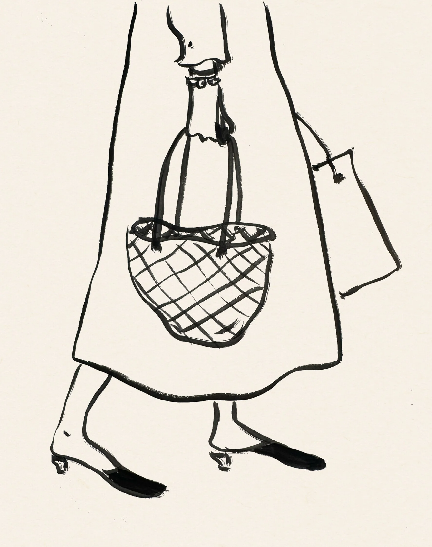 Line Illustrators - artists specialising in linework - black and white line - loose line styles- brush stroke illustrations- hand-drawn line