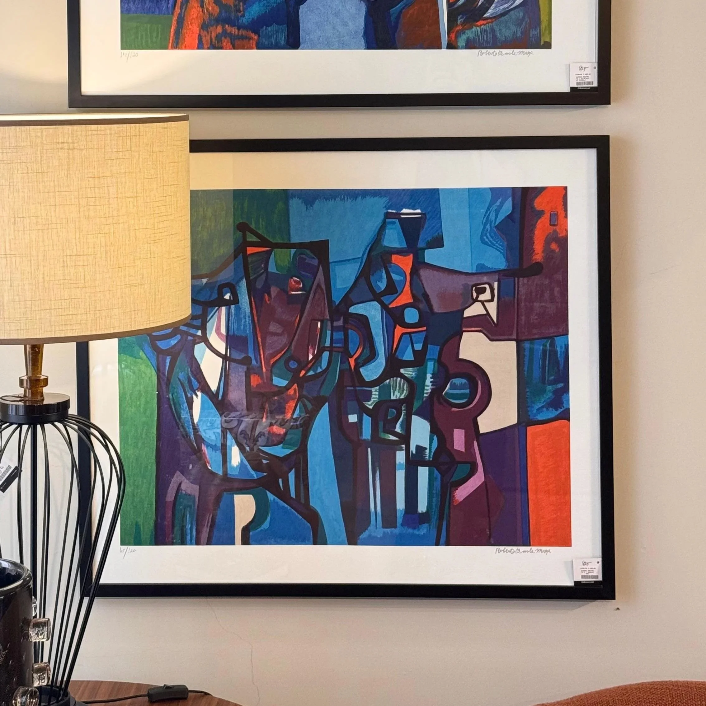 Quadro Abstrato Burlemarx | R$ 4.680,00