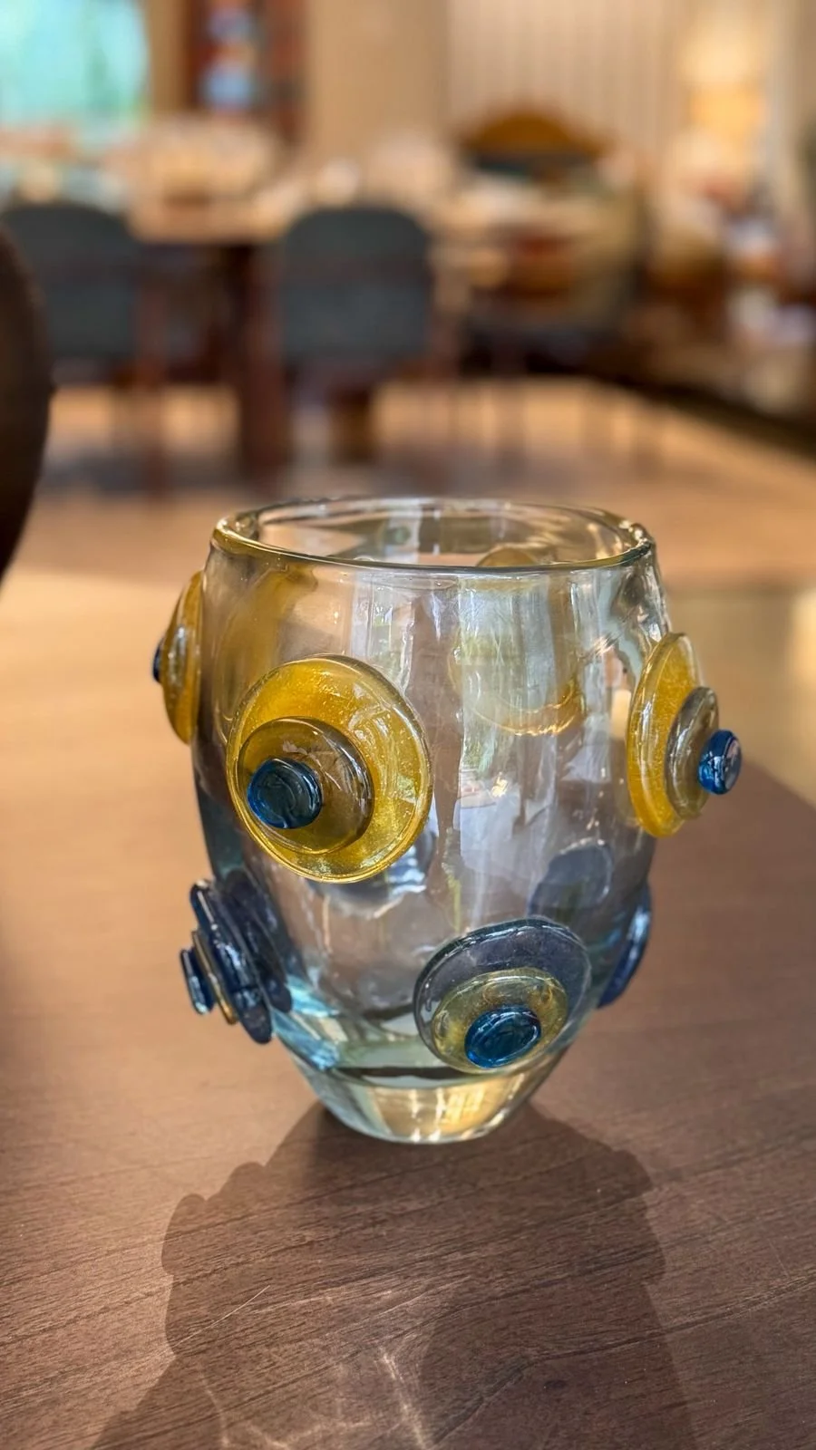 VASO DE VIDRO BALLE CRISTAL S/OURO | R$ 1.799,00