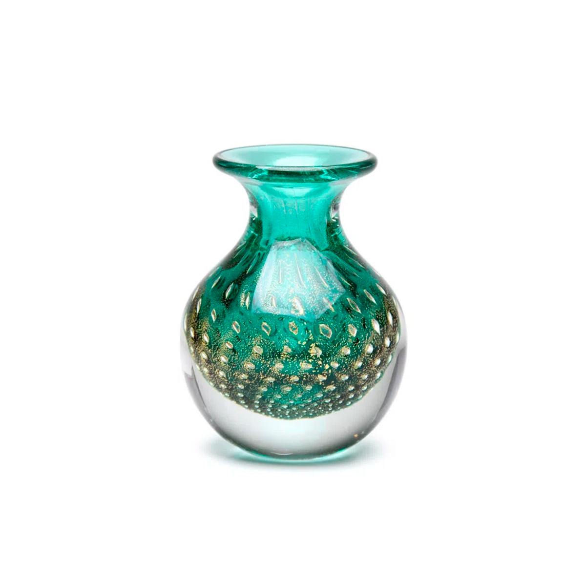 Vaso Murano com Ouro | R$ 974,00