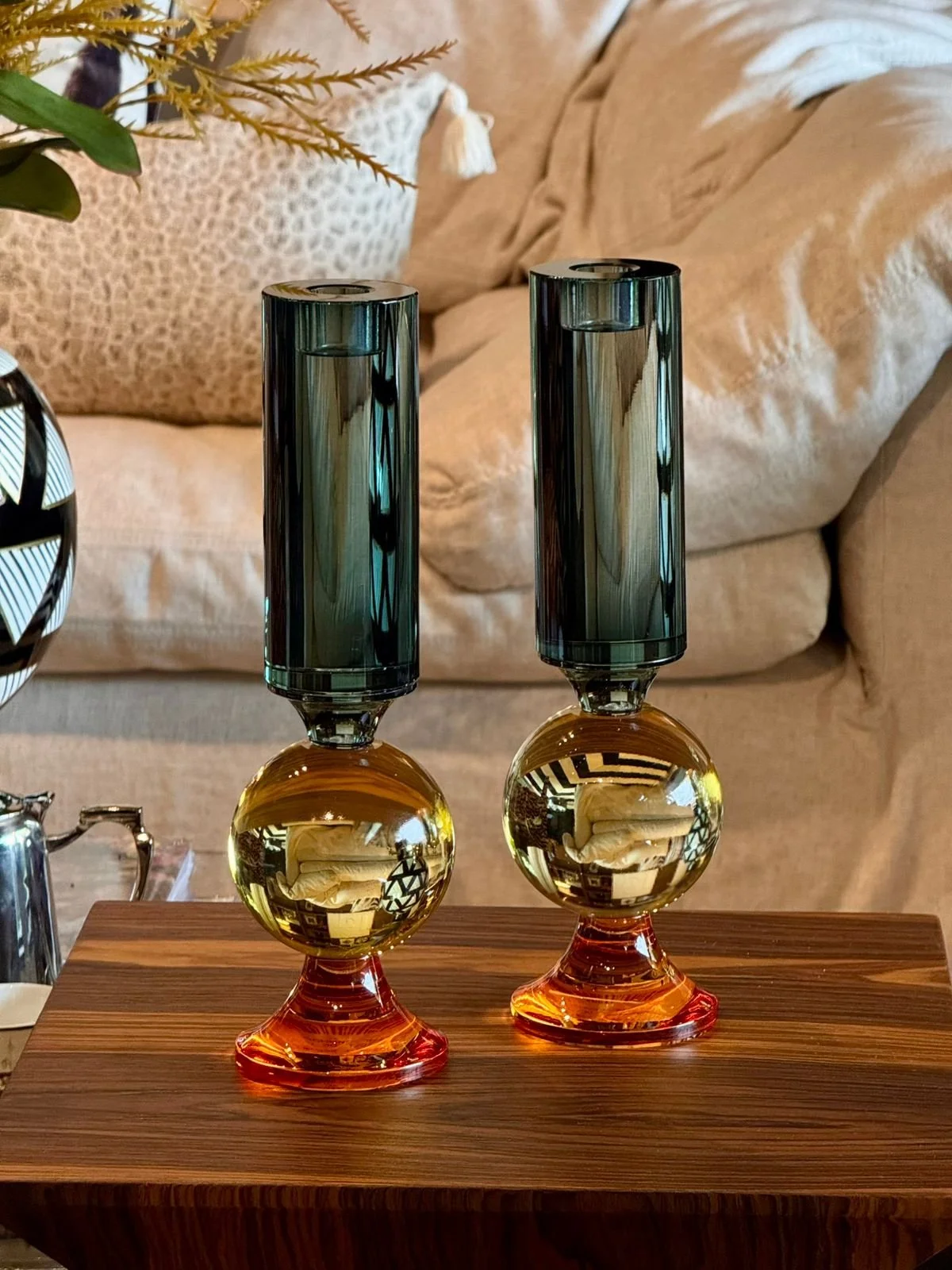 Castiçal de cristal l R$1.285,00