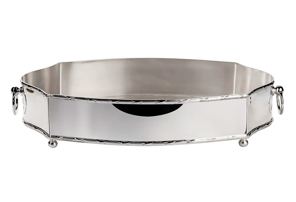 CENTRO DE MESA 45X32X15CM COM CORDAO CROISE | R$ 7.435,00