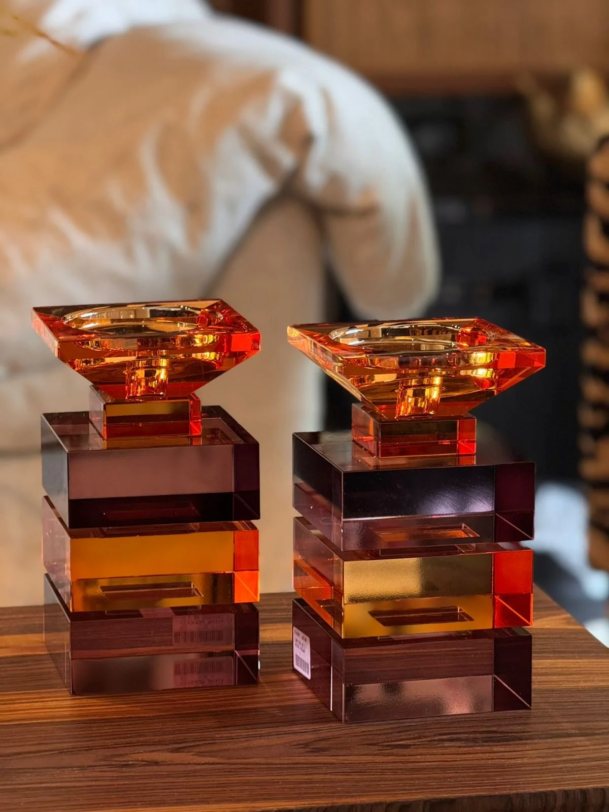 Castiçal de cristal l  R$1.635,00  