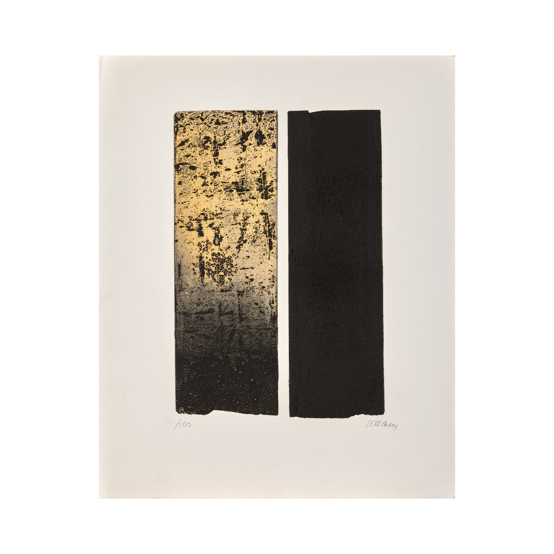 Pierre Soulages - Eau-forte XL