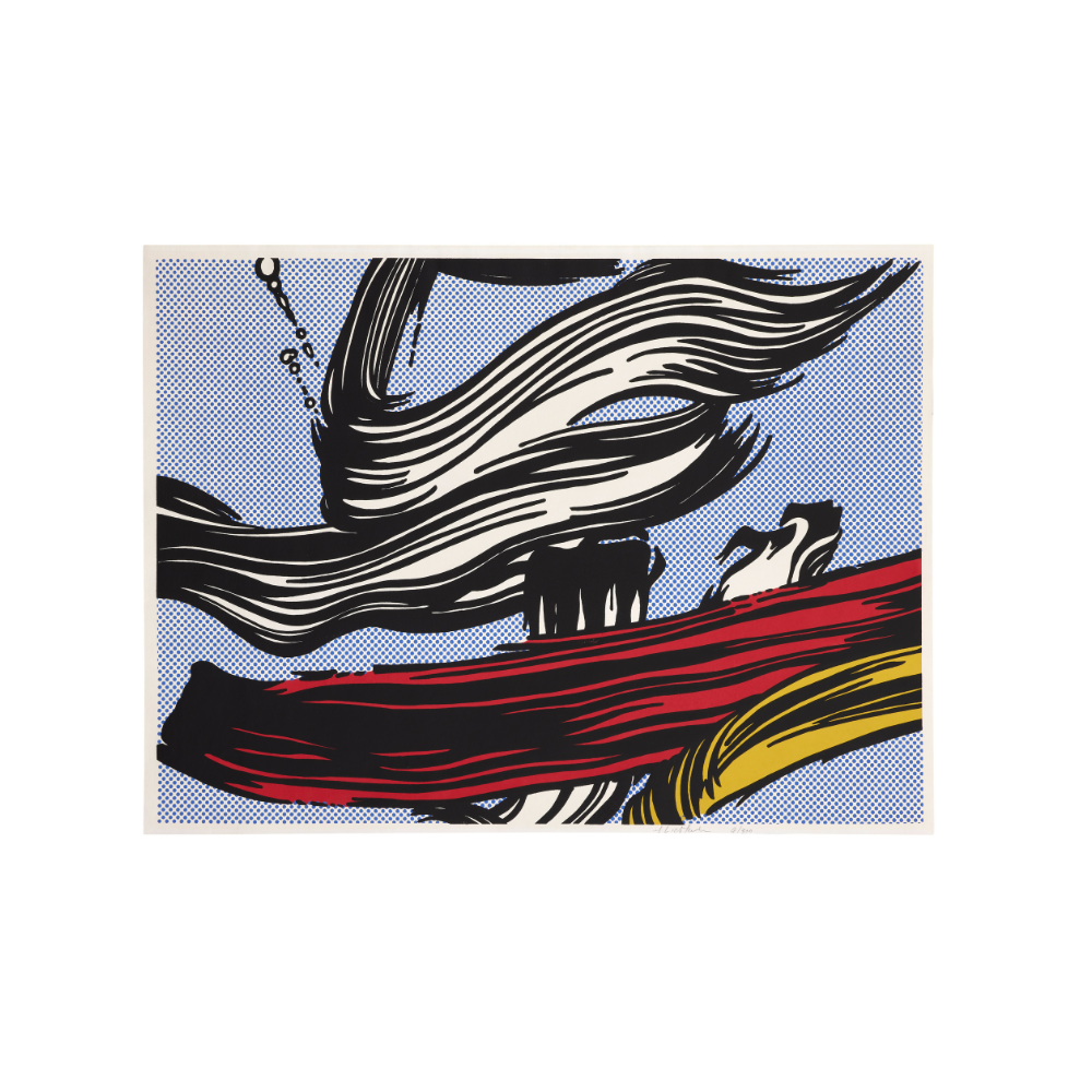 Roy Lichtenstein - Brushstrokes