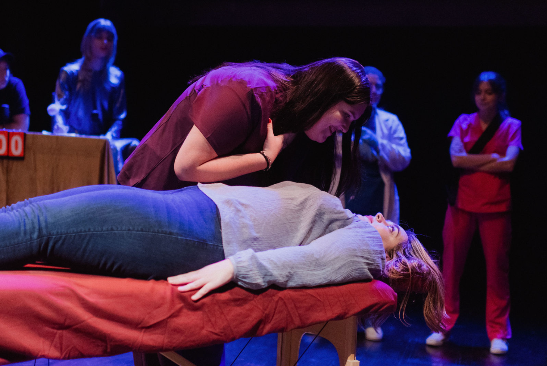 Production still from Snap Crackle Pop! -- Sarah Lawrence College MFA Theatre