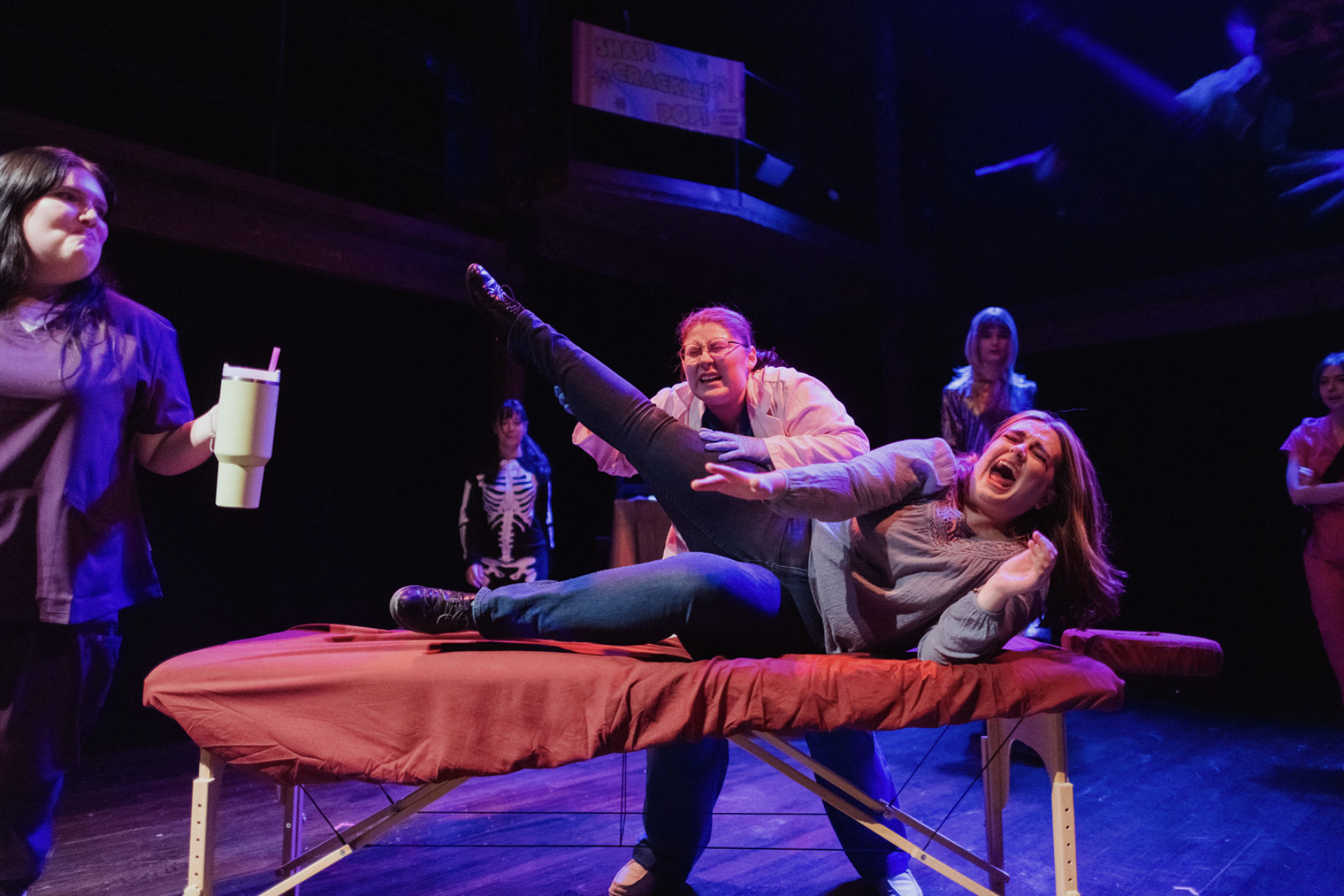 Production still from Snap Crackle Pop! -- Sarah Lawrence College MFA Theatre