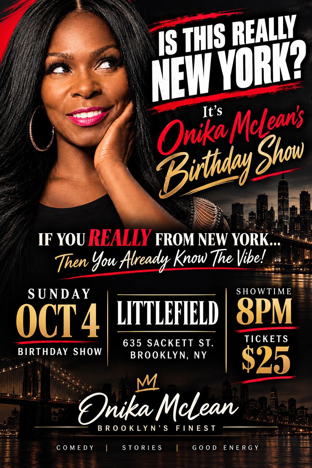If You're Really From New York w/ Onika McLean LIVE