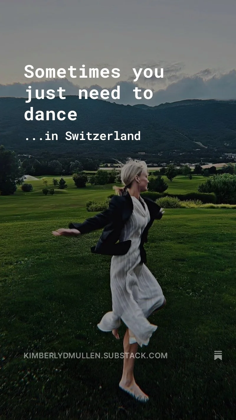 Sometimes you just need to dance