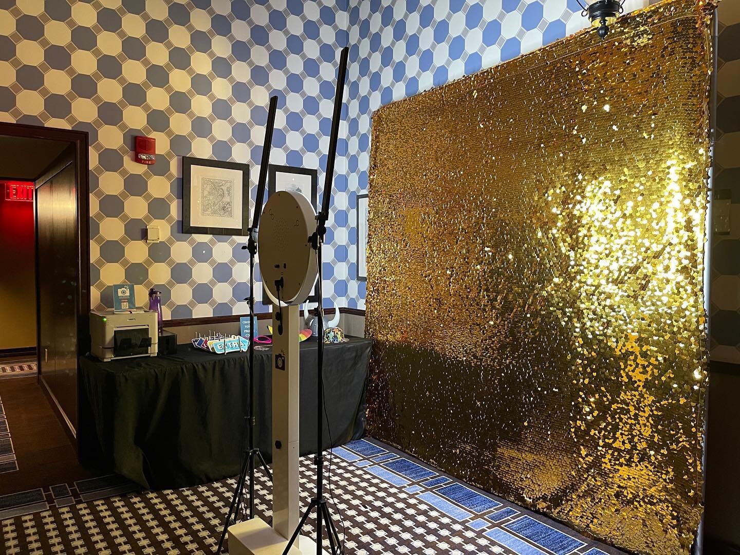 Our Gold Sequin wall is great for birthdays and special events! Reach out to see our other colors!