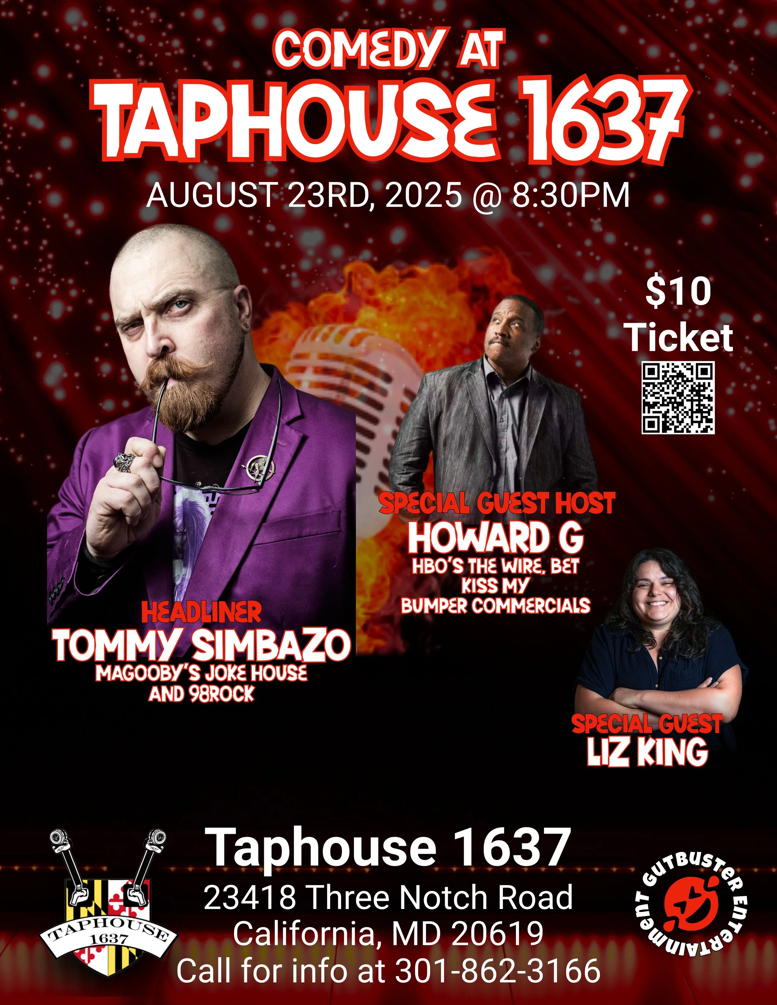 Comedy Night At Taphouse 1637