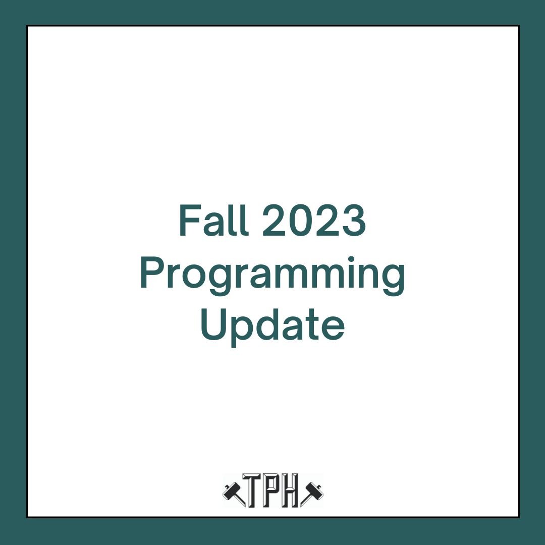 Fall 2023 Program Update