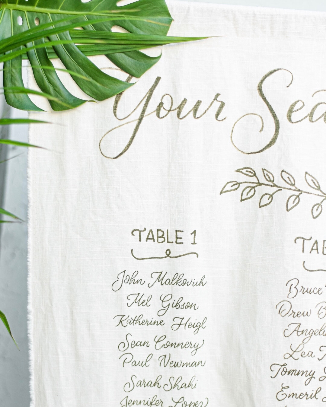 Escort cards or a seating chart? 🤔​​​​​​​​
​​​​​​​​
A seating chart lists all of your guests' names in either alphabetical order or in table number order. It&rsquo;s usually  displayed on a board, mirror, frame, or anything you can come up with!!​​​