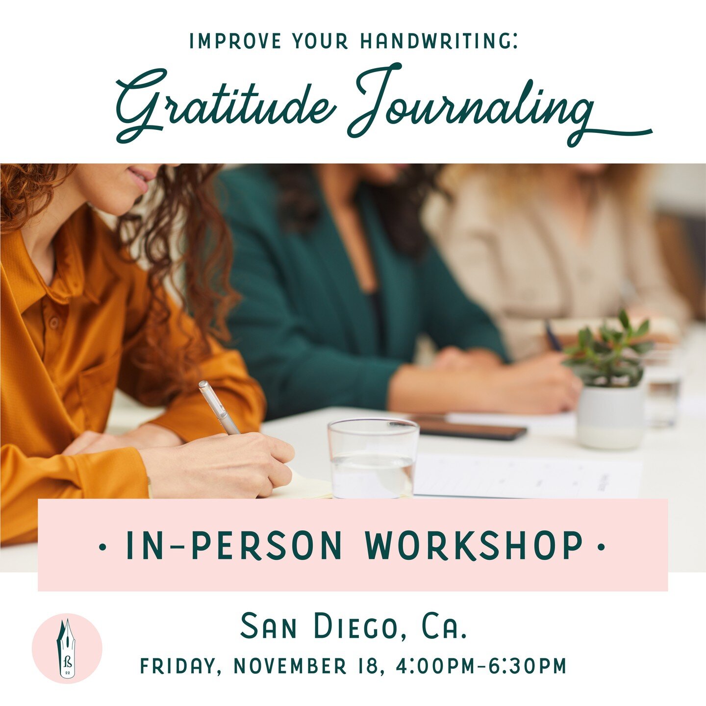 We&rsquo;re delighted to announce our first-ever Gratitude Journaling workshop! This unique offering combines the art of handwriting and gratitude journaling, November is a month to be grateful for all the good things in our life, and we invite you t