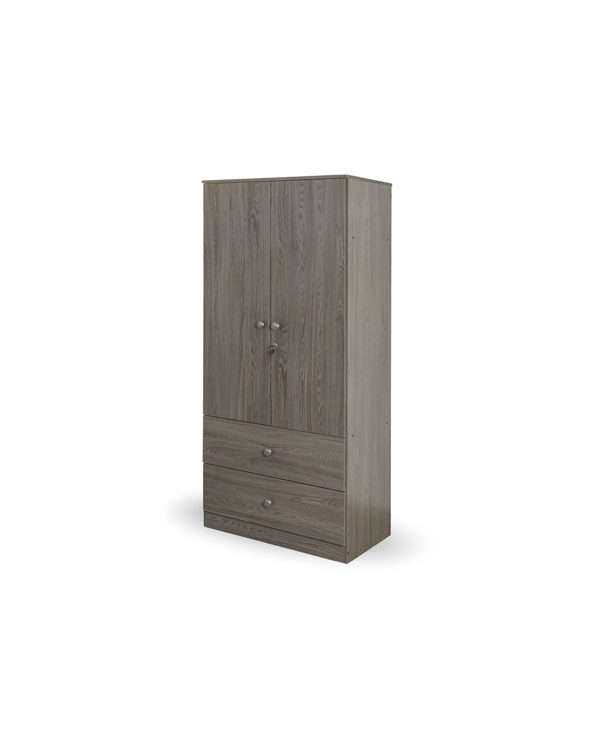 Closet (2 Doors, 2 Jumbo Drawers)