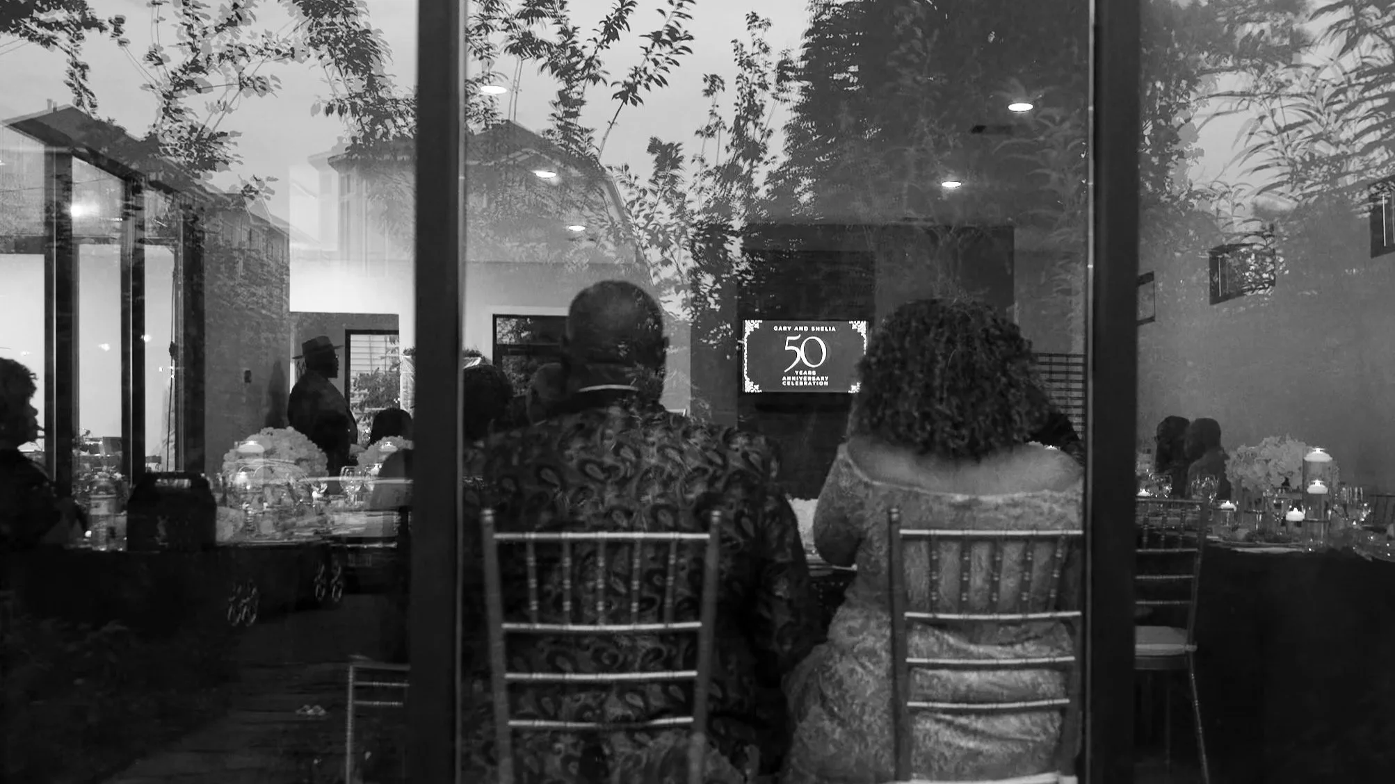 Couple Celebrating 50 fifty year wedding anniversary