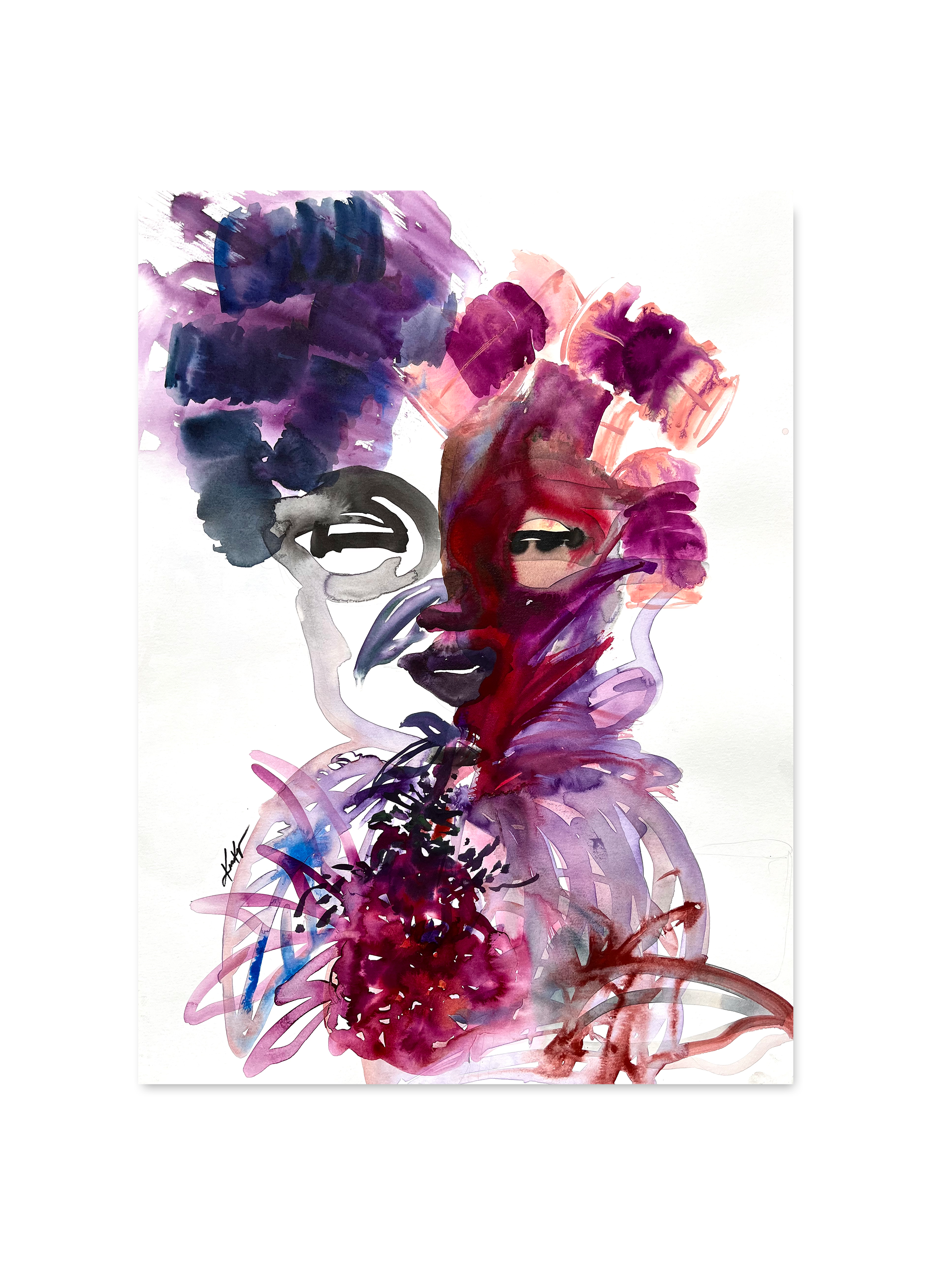Camilia Bush Original Painting