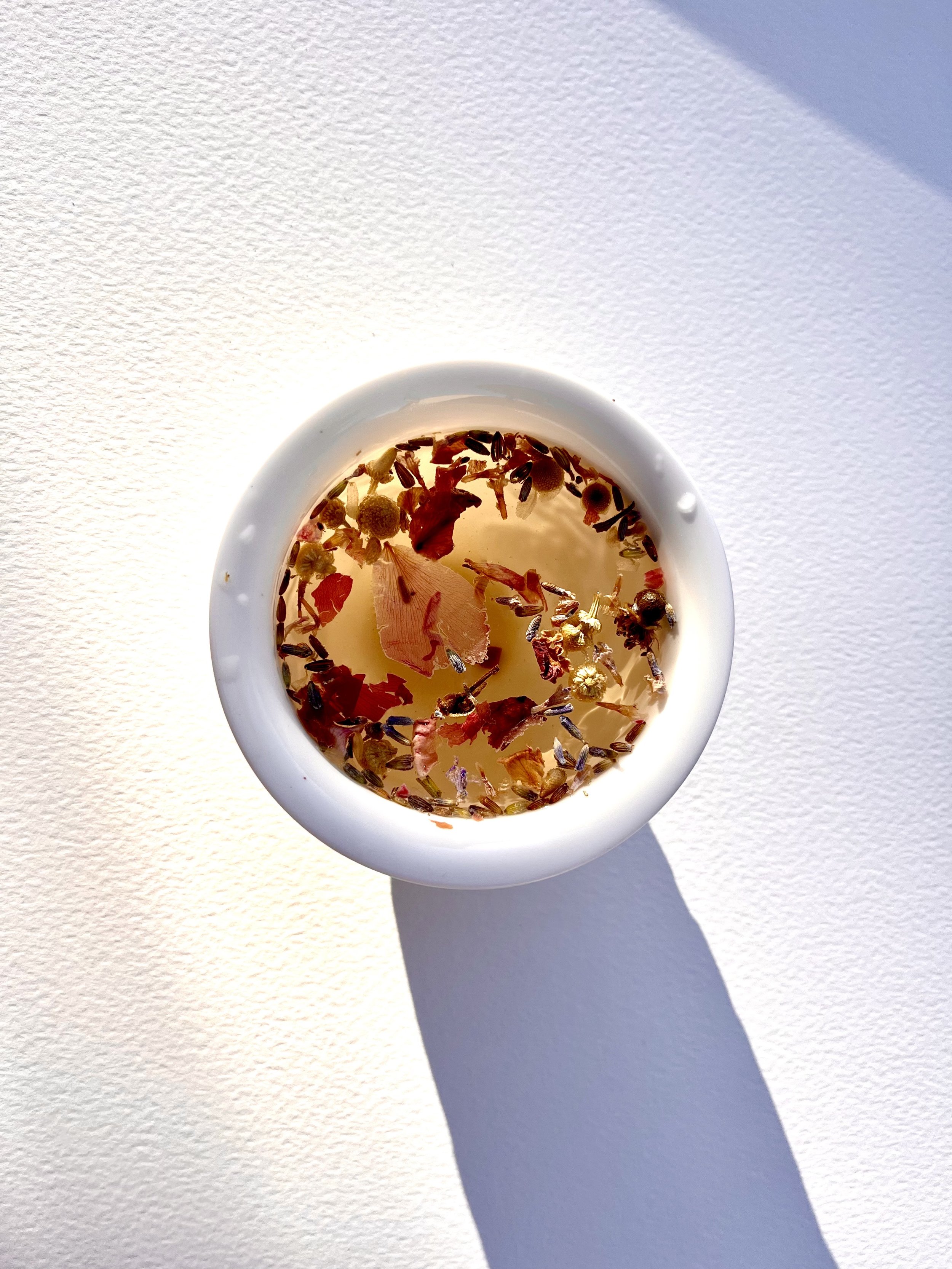 Floral Tea for Relaxation