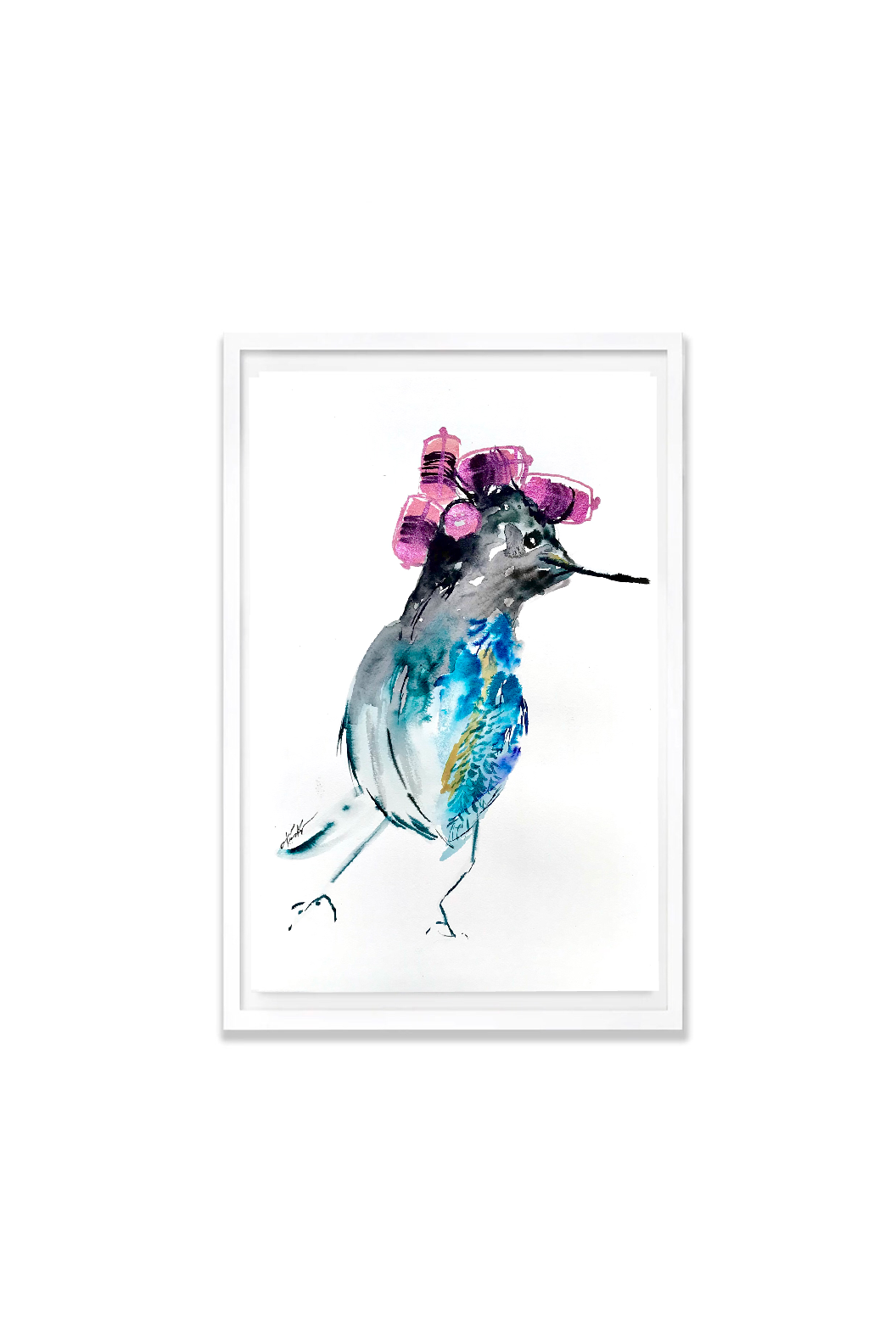 Perched Original Painting