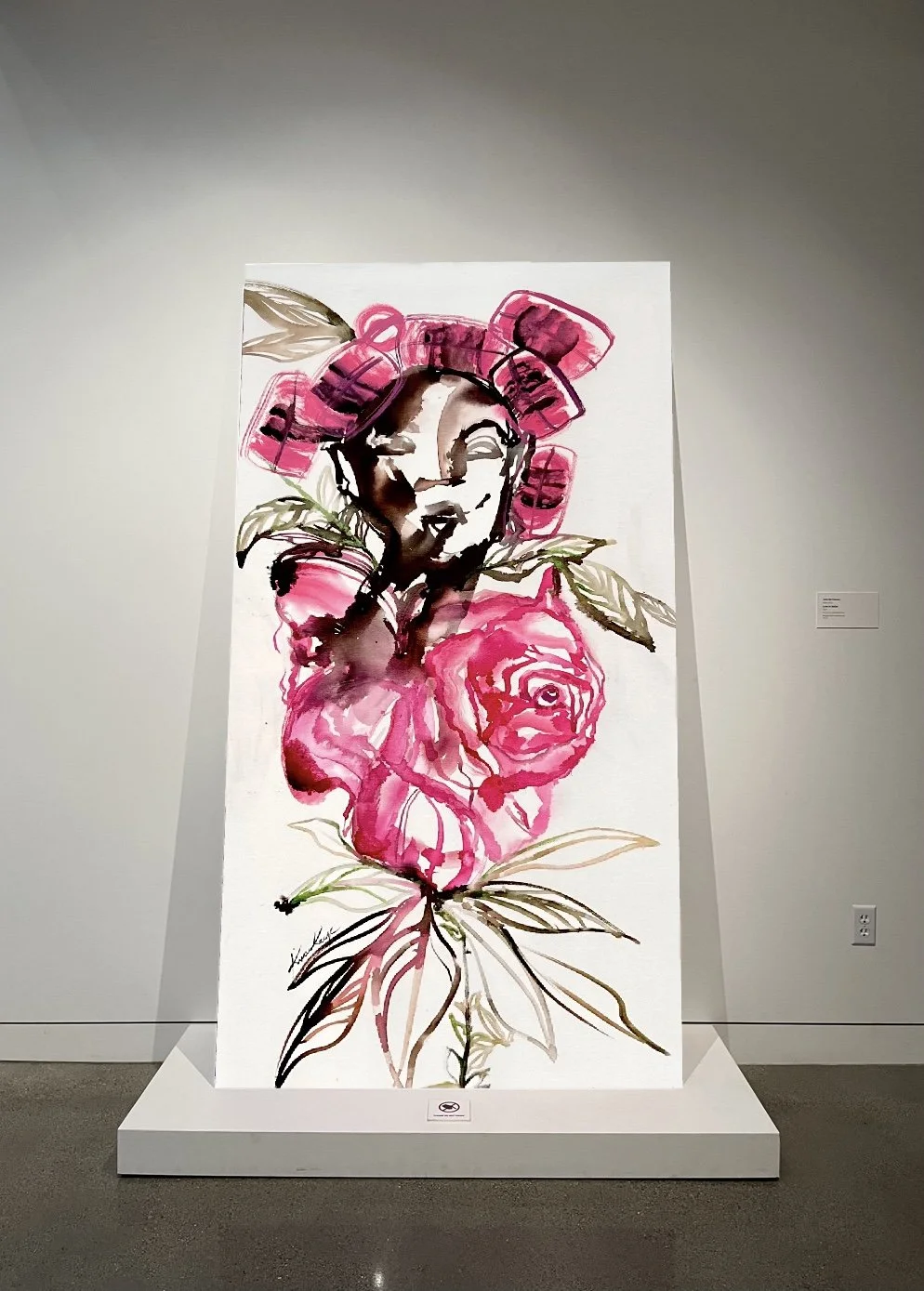 Loose Curls, 24 x 48"