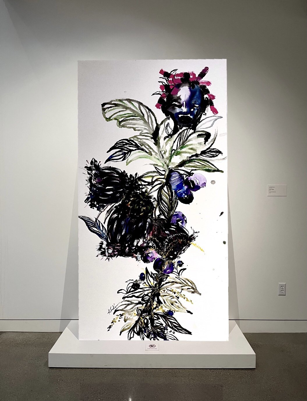 Blacker the Berry, 24 x 48"