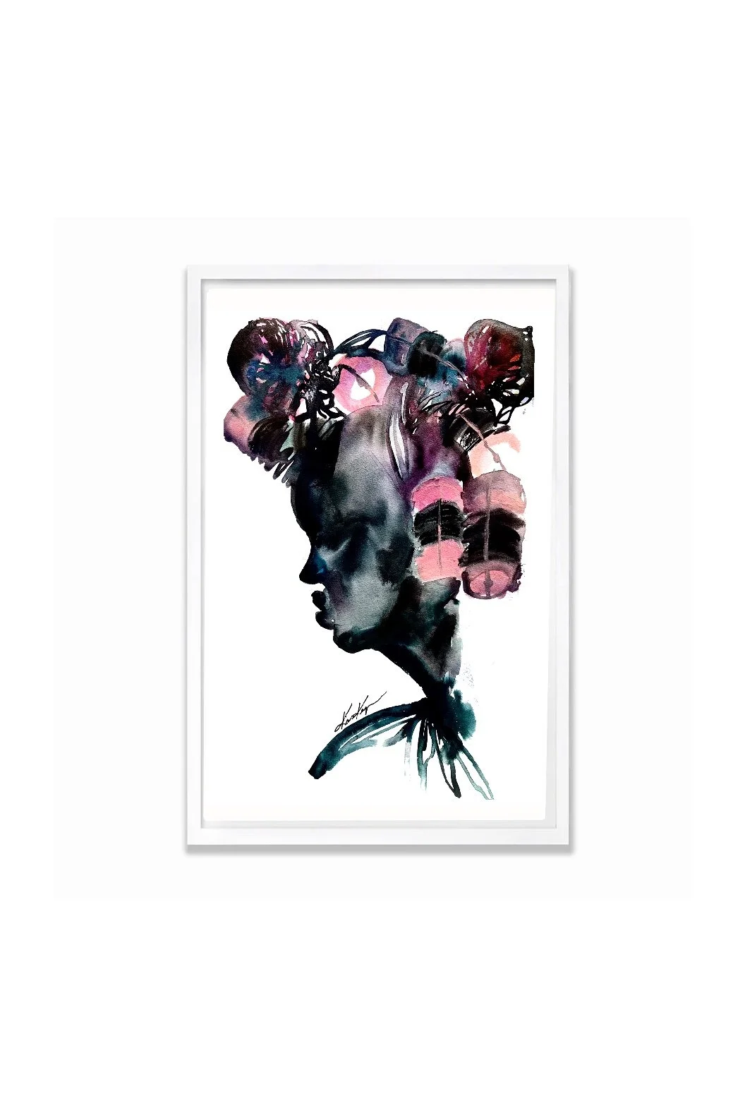 Hair Voyage Original Painting
