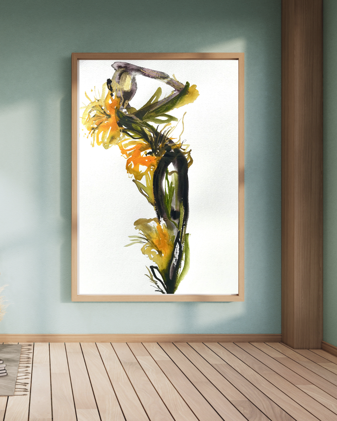 Gladiolus One Print
